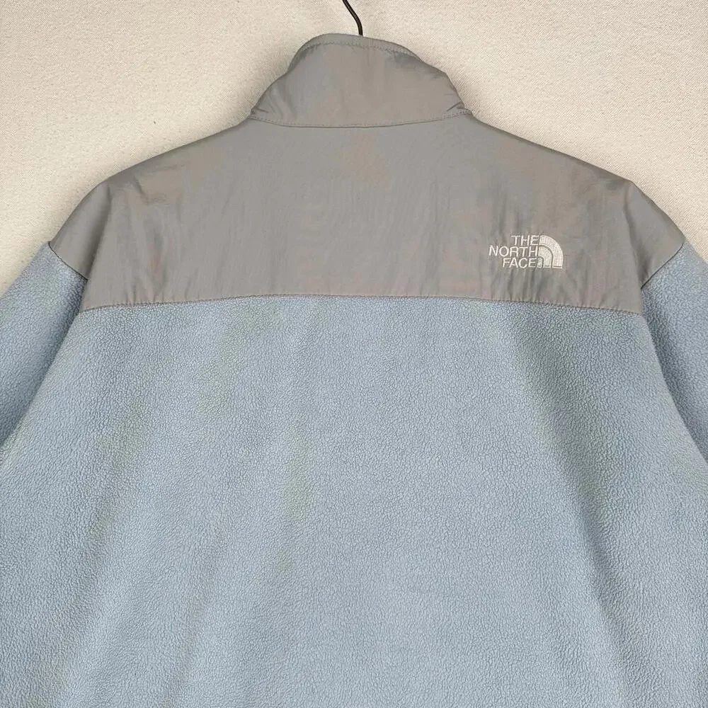 The North Face Youth X-Large XL Blue Gray Fleece Full Zip Jacket‎